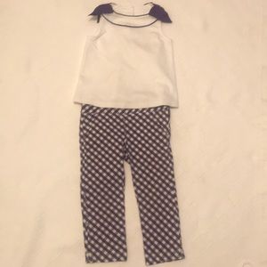 Shirt and pants from Janie and Jack